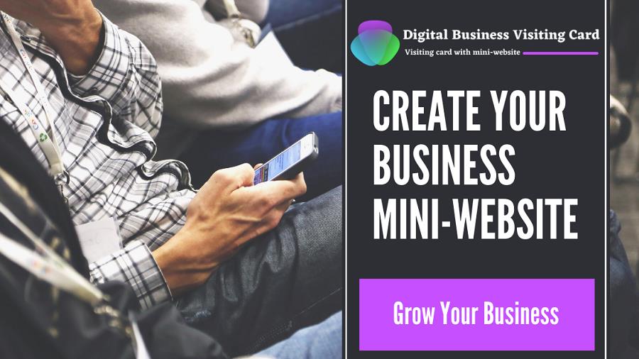 Why You Must Use Digital Business Visiting Card To Grow Your Business?